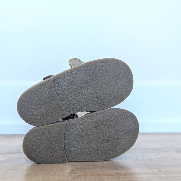 Mini Boden Mary Jane Leather Deer Shoes - Size EU 24/US 7.5 Little Kid - Picture 5 of 9